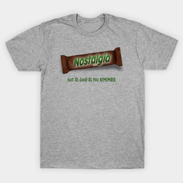 Nostalgia Chocolate Bar T-Shirt by ACraigL